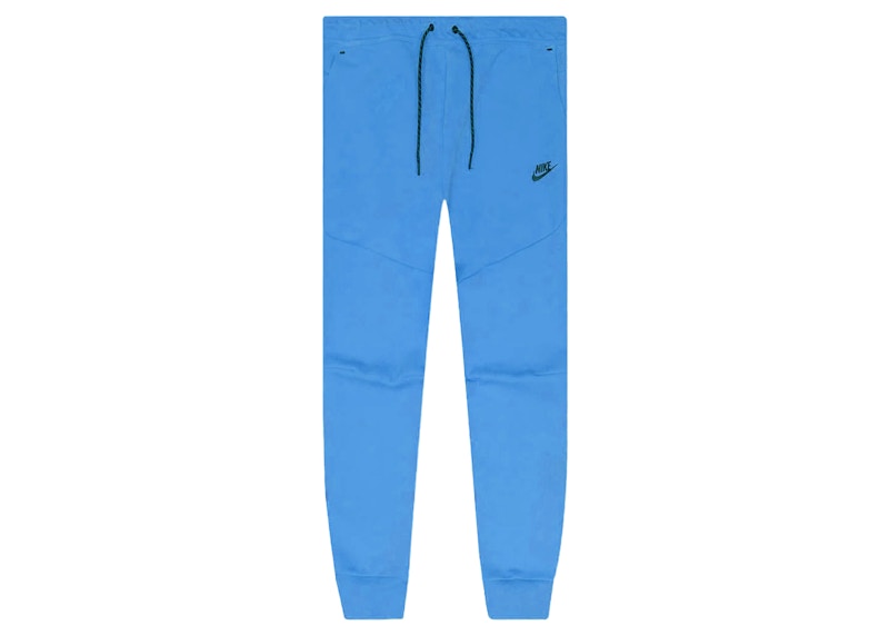 Blue and black tech fleece online joggers